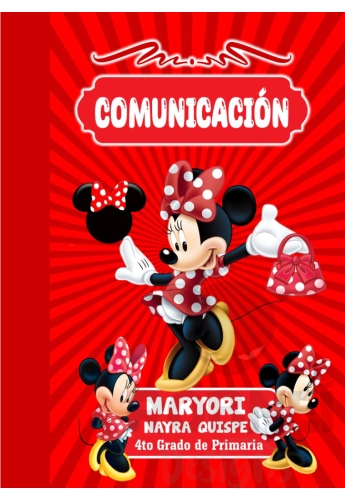 Minnie Mouse Roja 03 Portada